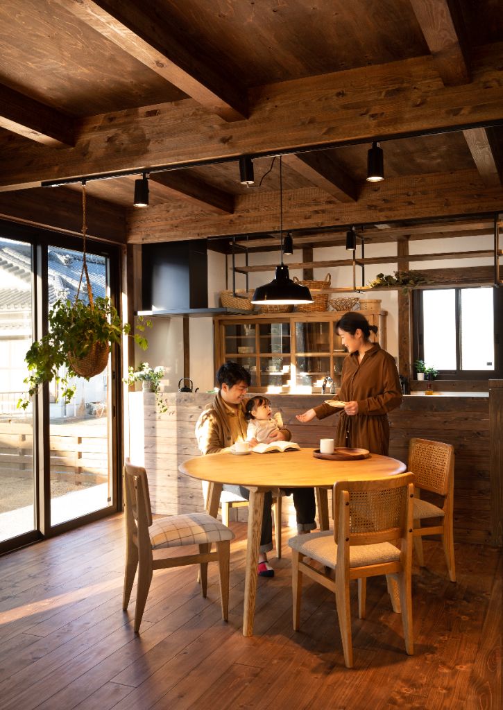 鹿屋市A様邸 食卓の情景